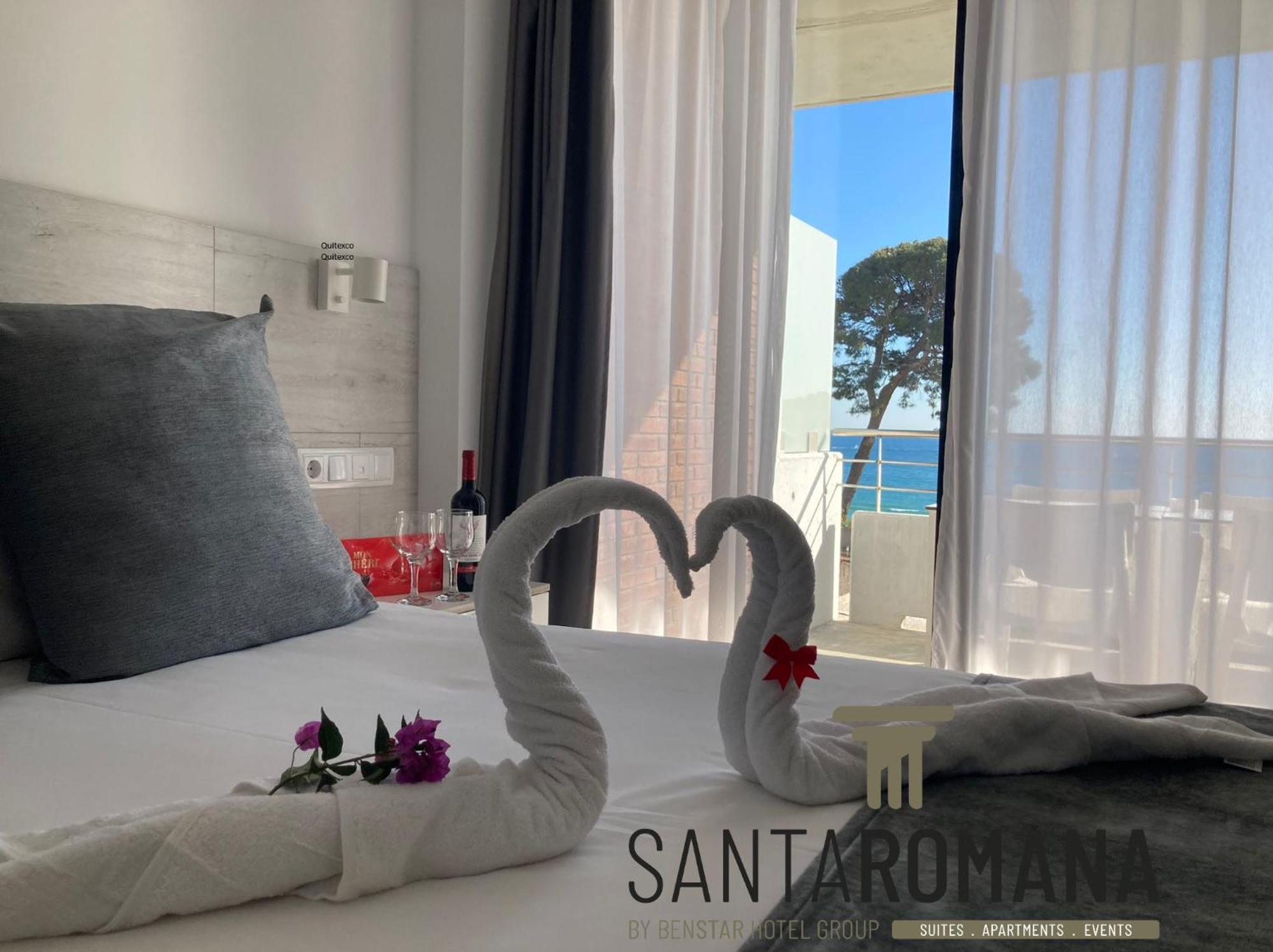 Santa Romana Apartments & Suites Caldes D'Estrach Zewnętrze zdjęcie